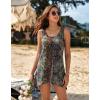 image:imageEkouaer Womens Sleeveless Swimwear Coverups TShirt Beach Dress Tank Bikini Cover Up with PrintMz721