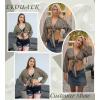 image:imageEkouaer Womens Swimsuit Cover Ups Tie Front Long Sleeve Top Kimono for Women Bikini Shirt Summer CardiganLeopard Print