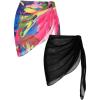 Black/Pink Blue Art Stripe