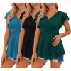 Lake Green+black+lake Blue(3pcs)