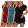 Wine Red+lake Blue+black(3pcs)