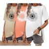 White/Khaki/Orange Sunflower
