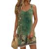 Green Ethnic Floral