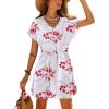 White Small Floral