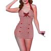 Red Plaid Retro
