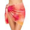 Orange Red Tie Dye
