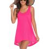 image:imageEkouaer Womens Sleeveless Swimwear Coverups TShirt Beach Dress Tank Bikini Cover Up with PrintBred