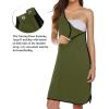 image:imageEkouaer Labor and Delivery Gown for Hospital 3 in 1 Nursing Dress Sleeveless Maternity Snap Button Breastfeeding NightgownArmy Green