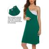 image:imageEkouaer Labor and Delivery Gown for Hospital 3 in 1 Nursing Dress Sleeveless Maternity Snap Button Breastfeeding NightgownIvy Green