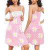 image:imageEkouaer Maternity Nursing Gown and Robe Set 2 Piece Waffle Breastfeeding Nightgown 3 in 1 Labor and Delivery Hospital GownPink Floral