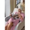 image:imageEkouaer Maternity Robe Labor Delivery Nursing Gown Hospital Breastfeeding Dress BathrobesMauve