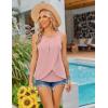 image:imageEkouaer Women Maternity Nursing Pajama Set Breastfeeding Sleepwear Double Layer Sleeveless Top amp Shorts Pregnancy PJSA04pink