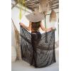 image:imageEkouaer Women Sarong Swimsuit Coverups Chiffon Long Bikini Wraps Sheer Beach Bathing Suit Cover Up4swiss Dot  Black
