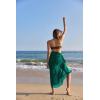 image:imageEkouaer Women Sarong Swimsuit Coverups Chiffon Long Bikini Wraps Sheer Beach Bathing Suit Cover UpDark Green