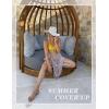 image:imageEkouaer Women Sarong Swimsuit Coverups Chiffon Long Bikini Wraps Sheer Beach Bathing Suit Cover UpDark Khaki