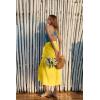 image:imageEkouaer Women Sarong Swimsuit Coverups Chiffon Long Bikini Wraps Sheer Beach Bathing Suit Cover UpGolden