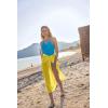 image:imageEkouaer Women Sarong Swimsuit Coverups Chiffon Long Bikini Wraps Sheer Beach Bathing Suit Cover UpGolden