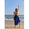 image:imageEkouaer Women Sarong Swimsuit Coverups Chiffon Long Bikini Wraps Sheer Beach Bathing Suit Cover UpNavy Blue