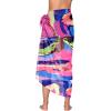 image:imageEkouaer Women Sarong Swimsuit Coverups Chiffon Long Bikini Wraps Sheer Beach Bathing Suit Cover UpPat 13