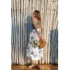 image:imageEkouaer Women Sarong Swimsuit Coverups Chiffon Long Bikini Wraps Sheer Beach Bathing Suit Cover UpPat 22