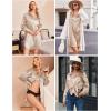 image:imageEkouaer Women Satin Sleep Shirt Long Sleeve Nightgown Button Down Nightshirt Silk Sleepwear Soft Pajama Dress Sleep DressChampagne