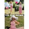 image:imageEkouaer Womens Maternity Dress Rib Knit Sleeveless Tank Side Slit Bodycon Dresses Pregnancy Clothes SXXLMisty Rose