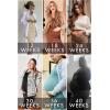 image:imageEkouaer Womens Maternity Dress Rib Knit Sleeveless Tank Side Slit Bodycon Dresses Pregnancy Clothes SXXLMisty Rose