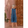 image:imageEkouaer Womens Satin Silk Nightgown V Neck Nightie Tank Sleepshirt Sleeveless Summer Dress Comfy LoungewearBlue