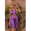 image:imageEkouaer Womens Satin Silk Nightgown V Neck Nightie Tank Sleepshirt Sleeveless Summer Dress Comfy LoungewearPurple