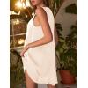 image:imageEkouaer Womens Satin V Neck Nightgown Sleeveless Tank Sleepwear NightdressChampagne