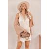 image:imageEkouaer Womens Satin V Neck Nightgown Sleeveless Tank Sleepwear NightdressChampagne