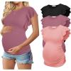 Black / Purplish-red / Orange Pink(3pcs)