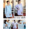 image:imageEkouaer 3 Pack Cotton Nightgowns for Women Long Sleeve Sleep Shirts for Women Comfy Soft SXXXLPinkMoonPurple Heart