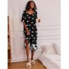 image:imageEkouaer Long Nightgown for Women Short Sleeve Sleepwear Plus Size Loungewear with Pockets M5XLButterfly