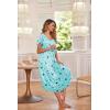 image:imageEkouaer Long Nightgowns for Women with Pockets Short Sleeves Moo Moos for Women Casual Maxi Dress House Dresses SXXXLStar Print