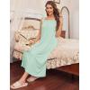 image:imageEkouaer Long Sleeveless Nightgowns for Women Ladies Night Gown Embroidery Sleepdress Tank Nightdress Victorian SleepshirtGreen