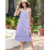 image:imageEkouaer Nightgowns for Women Sleeveless Night Gown Victorian Sleep Shirt with Pockets Ladies Pajamas Lace Trim SleepwearPolka Dots