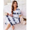 image:imageEkouaer Womens Full Length Short Sleeve NightgownPat7