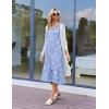 image:imageEkouaer Womens Nightgowns Long Sleeveless Night gown with Pockets Soft Ladies NightdressBlue Birds