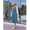image:imageEkouaer Womens Nightgowns Long Sleeveless Night gown with Pockets Soft Ladies NightdressDog Footprints