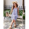 image:imageEkouaer Womens Nightgowns Long Sleeveless Night gown with Pockets Soft Ladies NightdressFloral Purple
