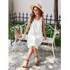 image:imageEkouaer Womens Nightgowns Long Sleeveless Night gown with Pockets Soft Ladies NightdressFloral White