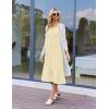 image:imageEkouaer Womens Nightgowns Long Sleeveless Night gown with Pockets Soft Ladies NightdressLemon