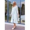 image:imageEkouaer Womens Nightgowns Long Sleeveless Night gown with Pockets Soft Ladies NightdressVine Blue