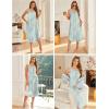 image:imageEkouaer Womens Sleeveless Nightgown Full Slip Nightshirt Long Nightwear Full Length Loungewear Tank Nightdress S2XLLittle Daisy