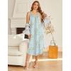 image:imageEkouaer Womens Sleeveless Nightgown Full Slip Nightshirt Long Nightwear Full Length Loungewear Tank Nightdress S2XLLittle Daisy