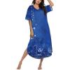 Blue Ethnic Style