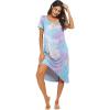 Tie Dye Blue Purple
