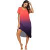 Tie Dye Red & Purple
