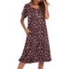 Wine Red Floral